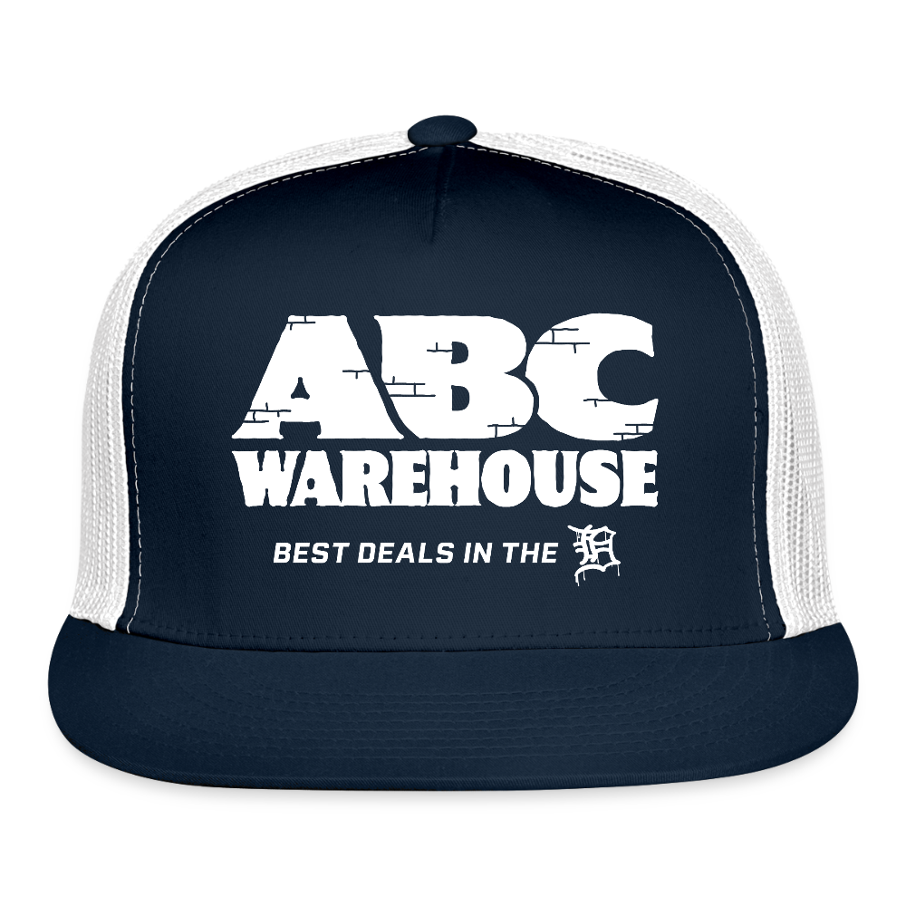 Trucker Hat - Best Deals in the D! - navy/white