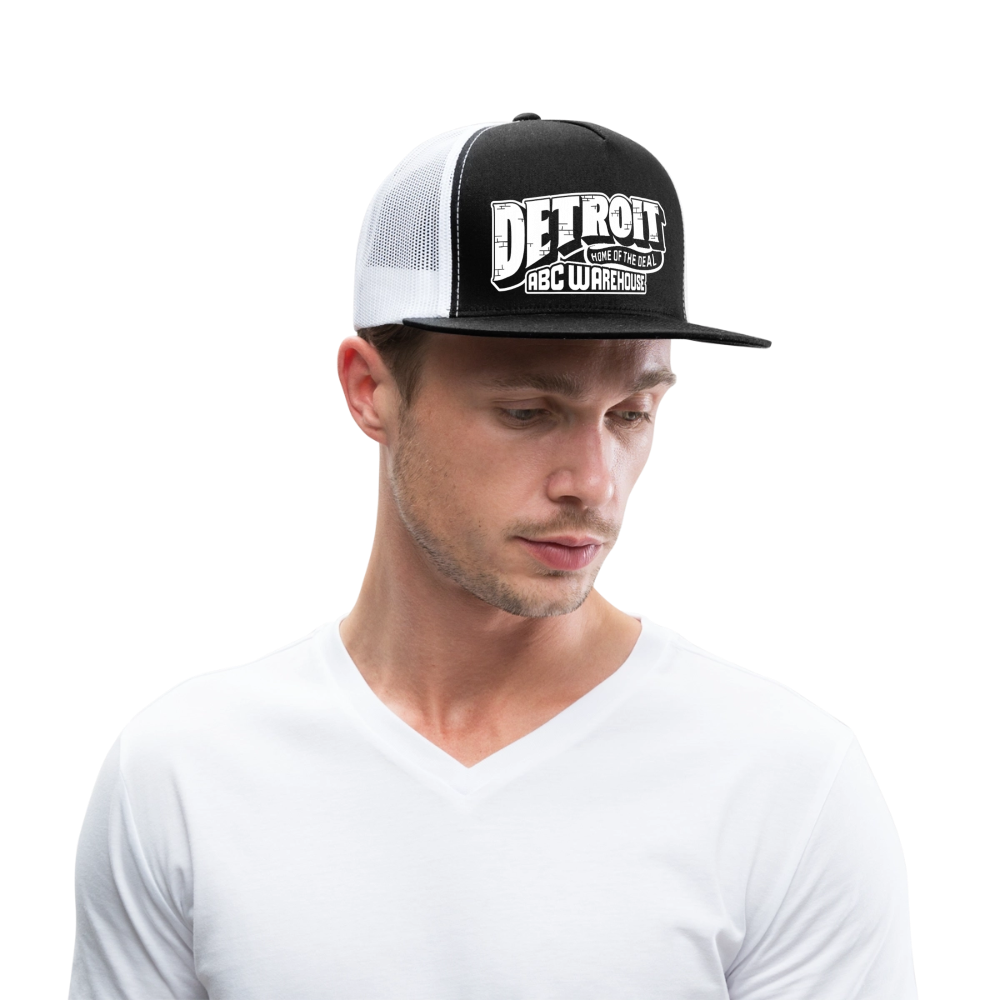 Detroit Trucker Hat - black/white