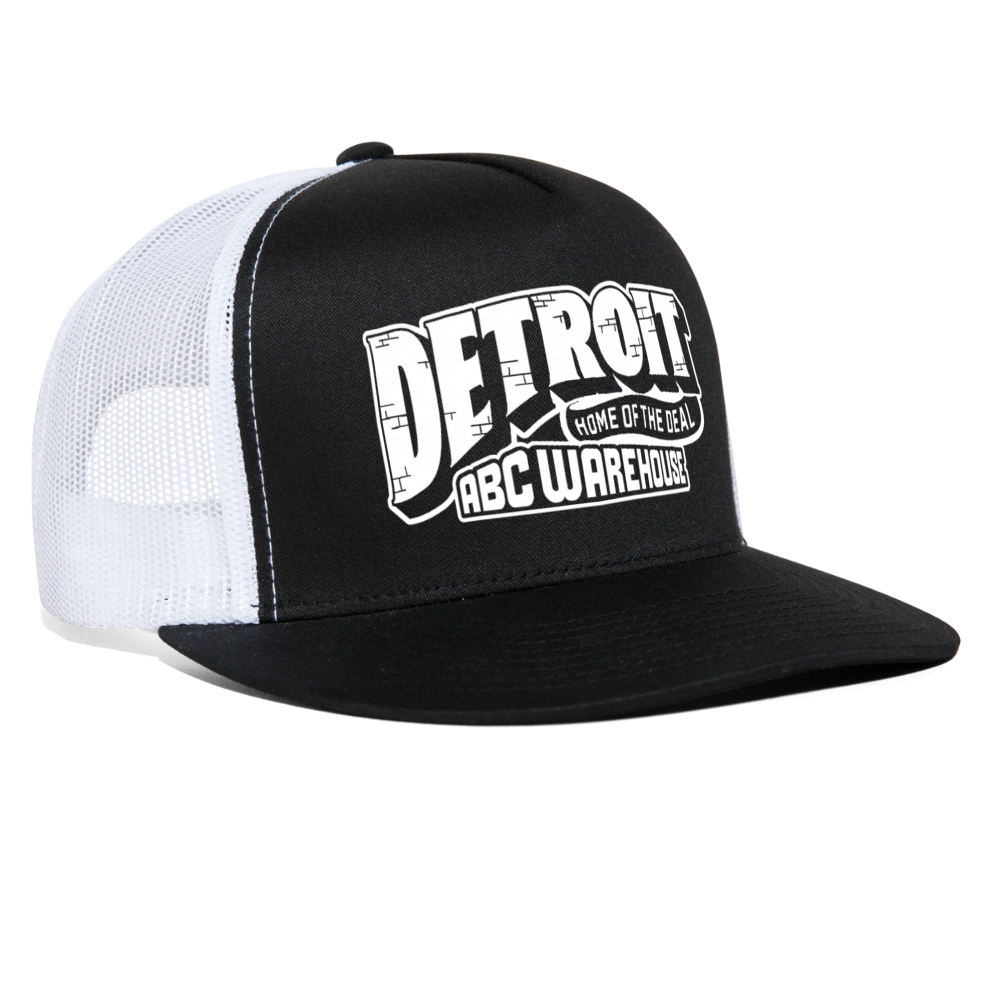 Detroit Trucker Hat - black/white