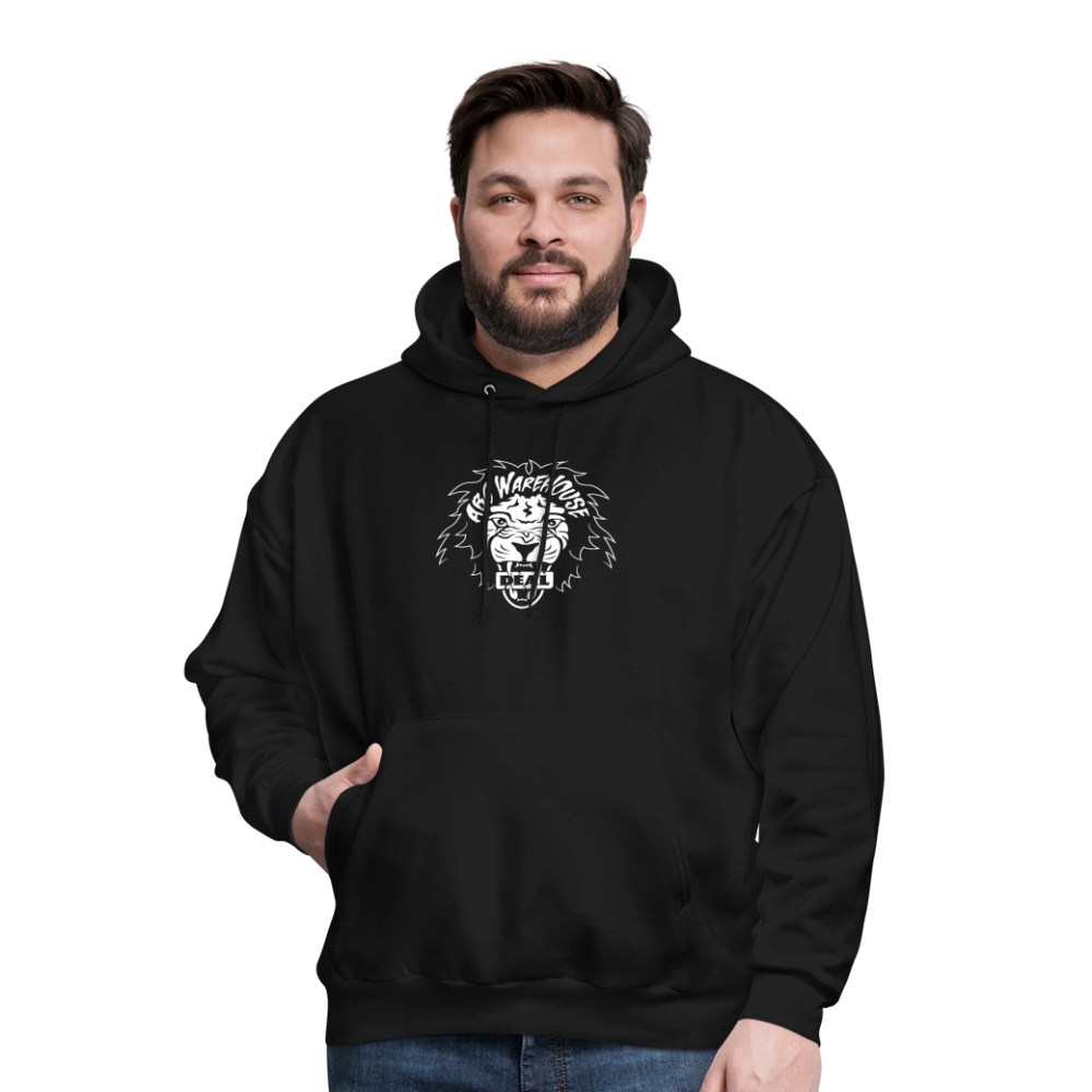 ABC Warehouse Men's Hoodie Lions Head - Deal - black
