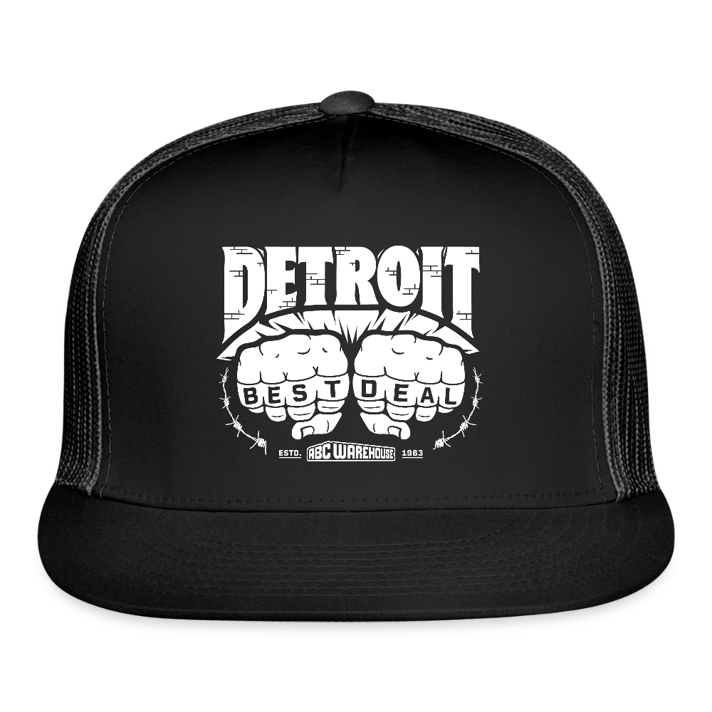 Trucker Hat - Detroit Best Deal - black/black