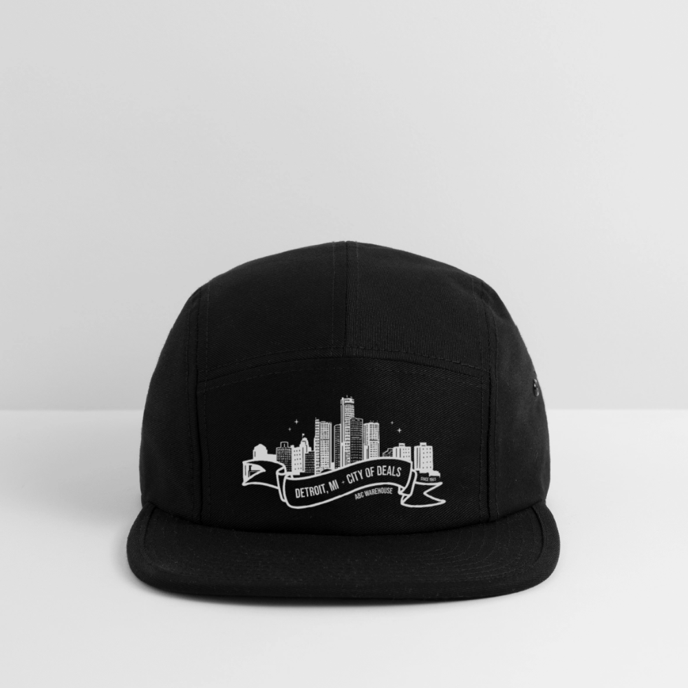 Jockey Camper Cap - City of Deals - black