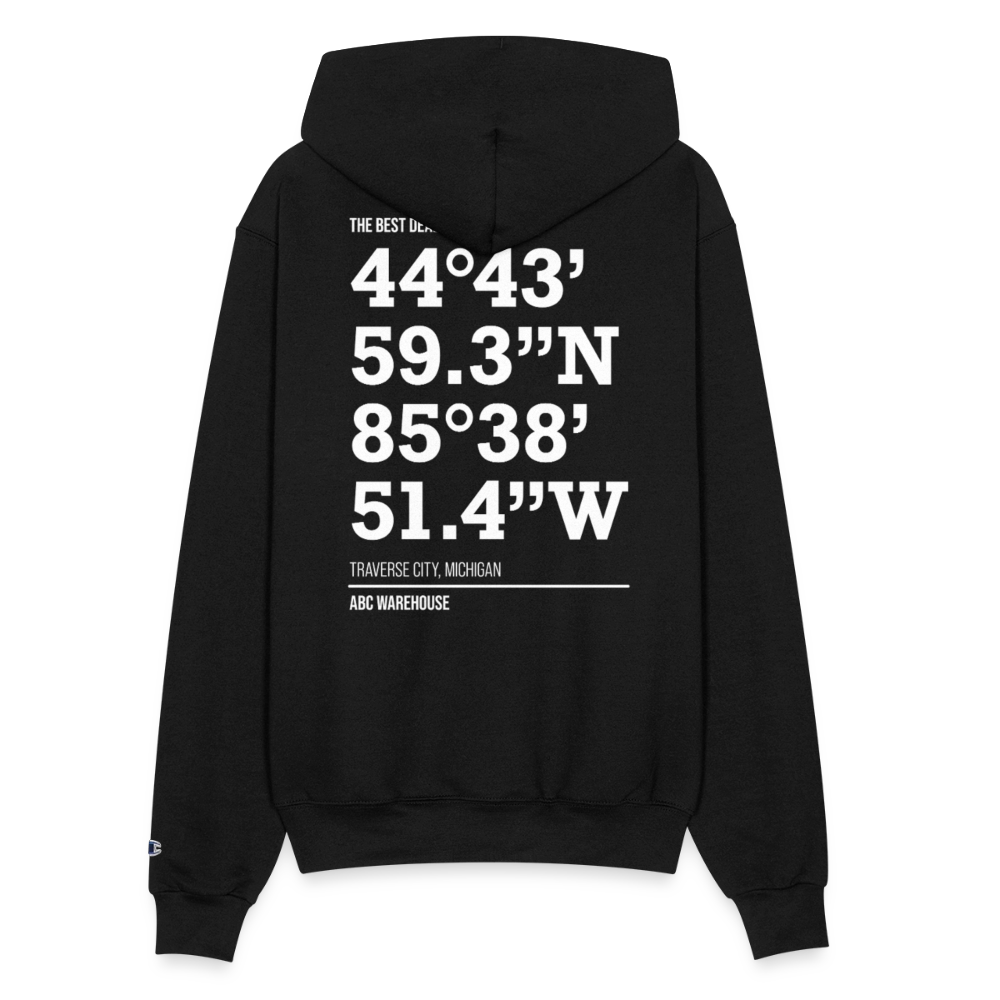 Champion Unisex Powerblend Hoodie - black