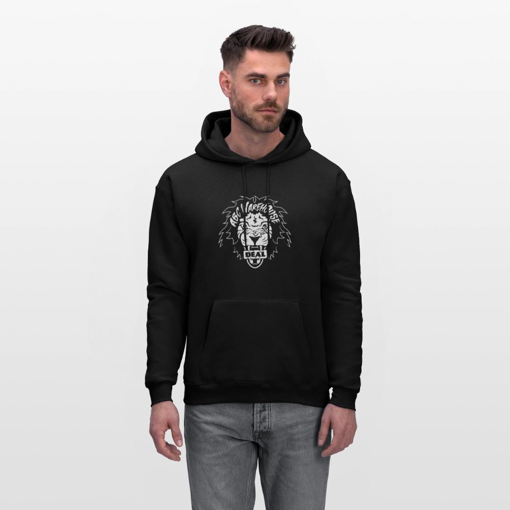 ABC Warehouse Men's Hoodie Lions Head - Deal - black