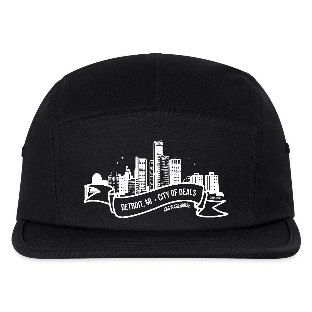 Jockey Camper Cap - City of Deals - black