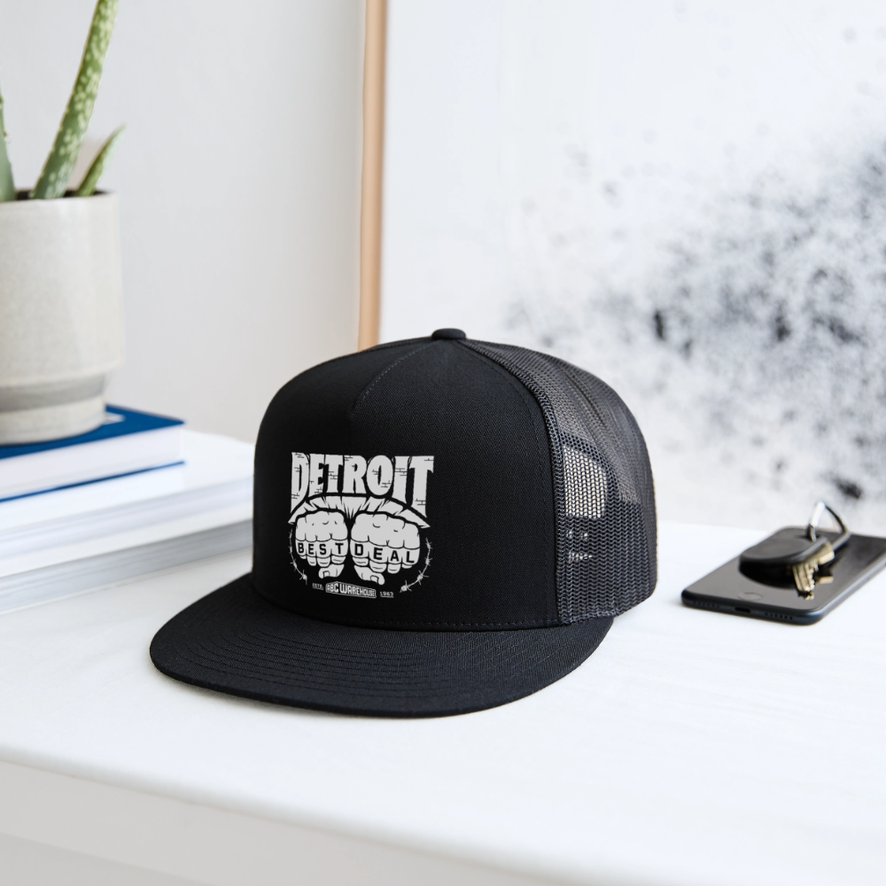 Trucker Hat - Detroit Best Deal - black/black