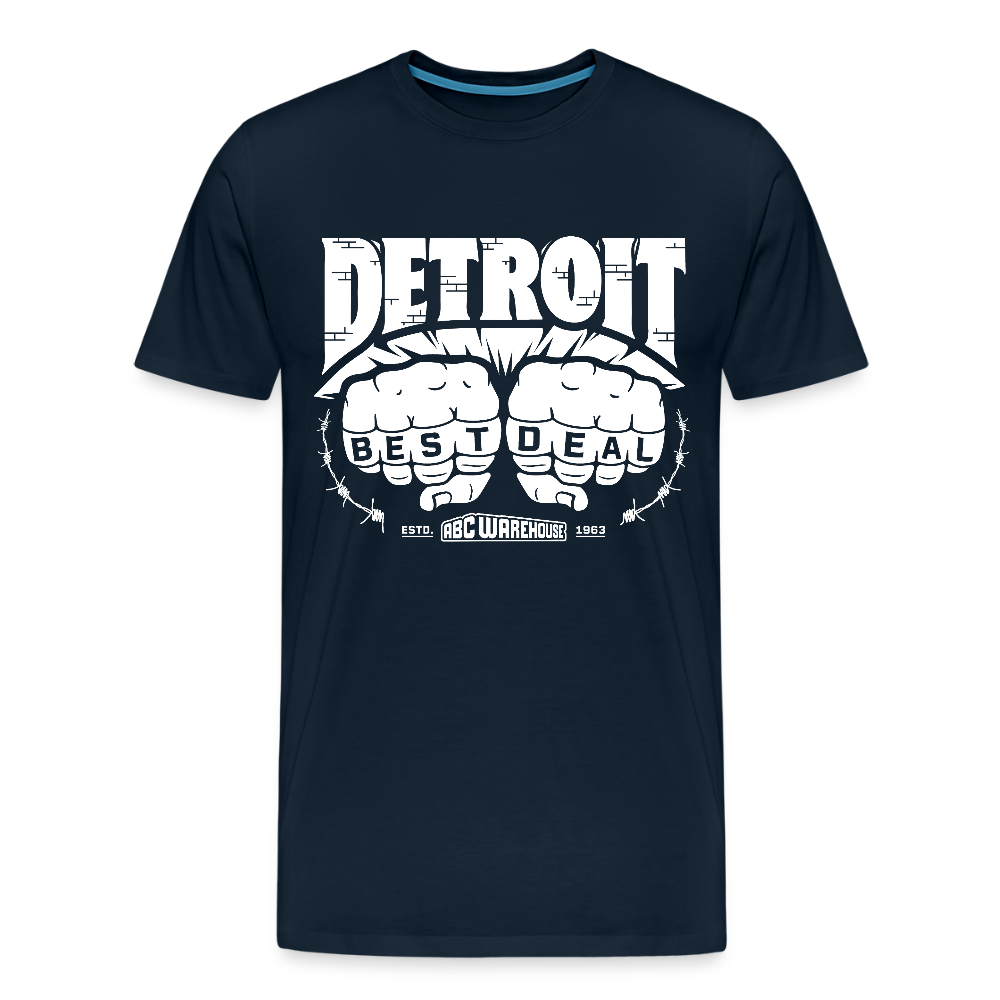 Men's Premium T-Shirt - Detroit Best Deal - deep navy