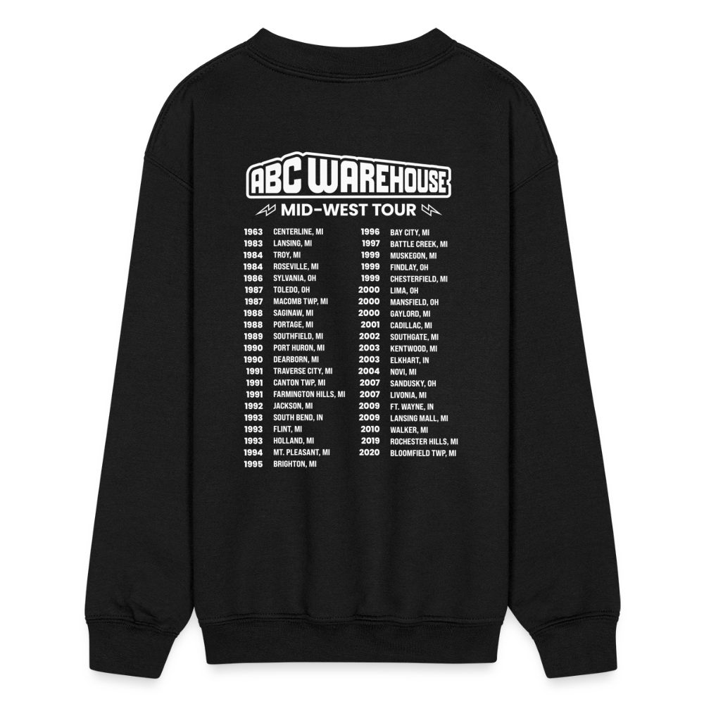 Kids' Crewneck Sweatshirt - black