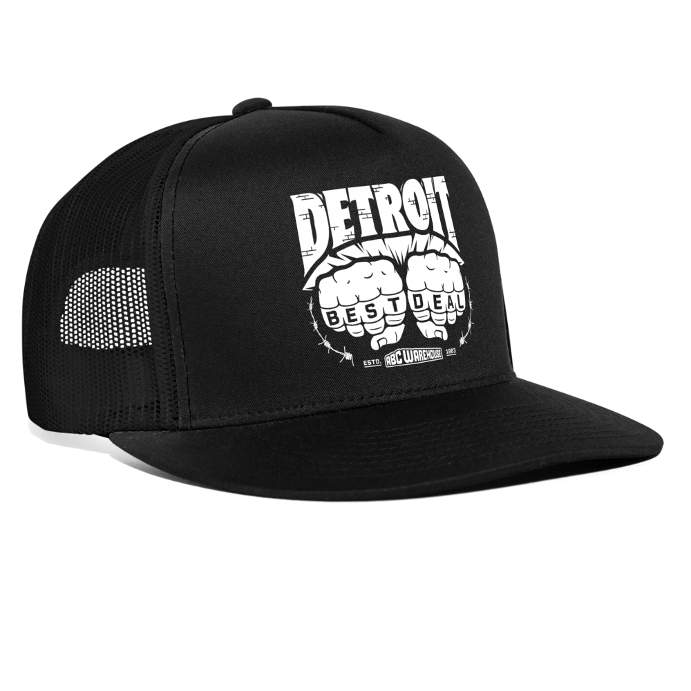 Trucker Hat - Detroit Best Deal - black/black