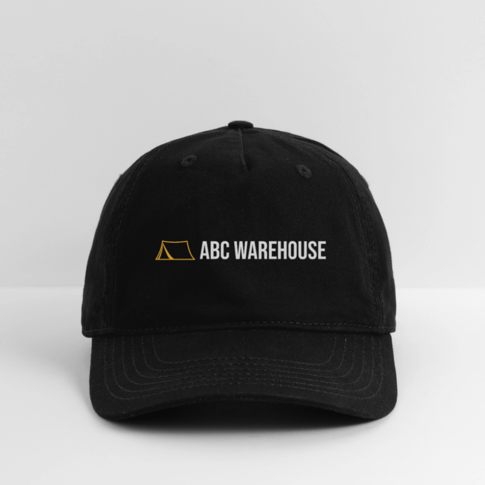 Organic Baseball Cap - black