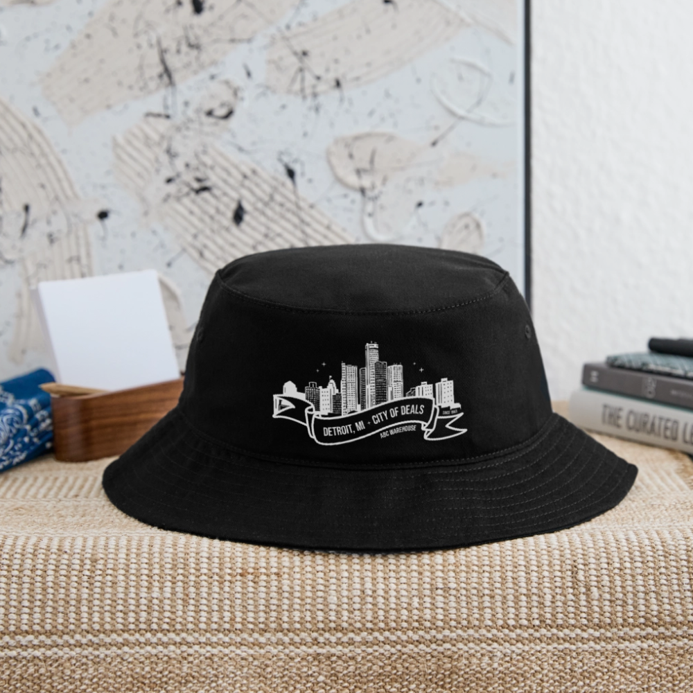 Bucket Hat - City of Deals - black