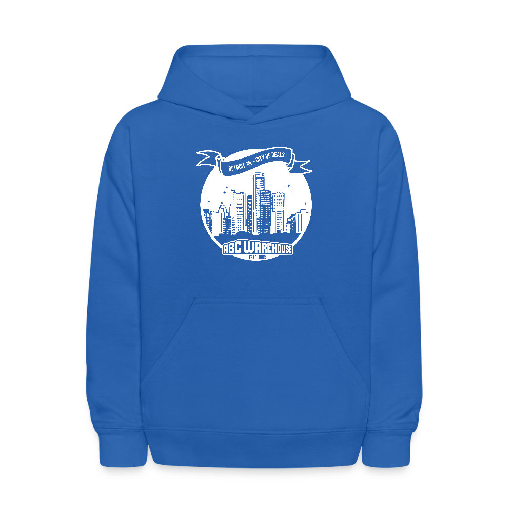 Kids' Hoodie - City of Deals - royal blue