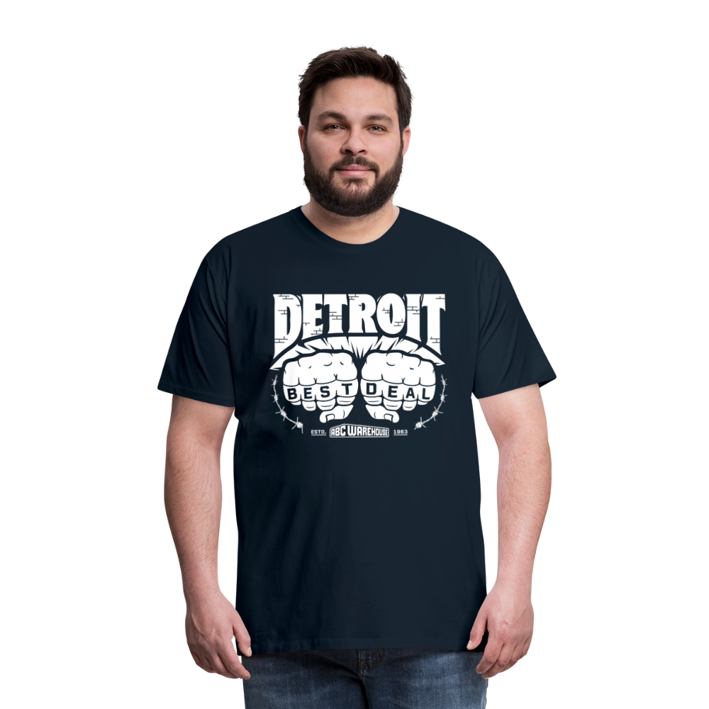 Men's Premium T-Shirt - Detroit Best Deal - deep navy