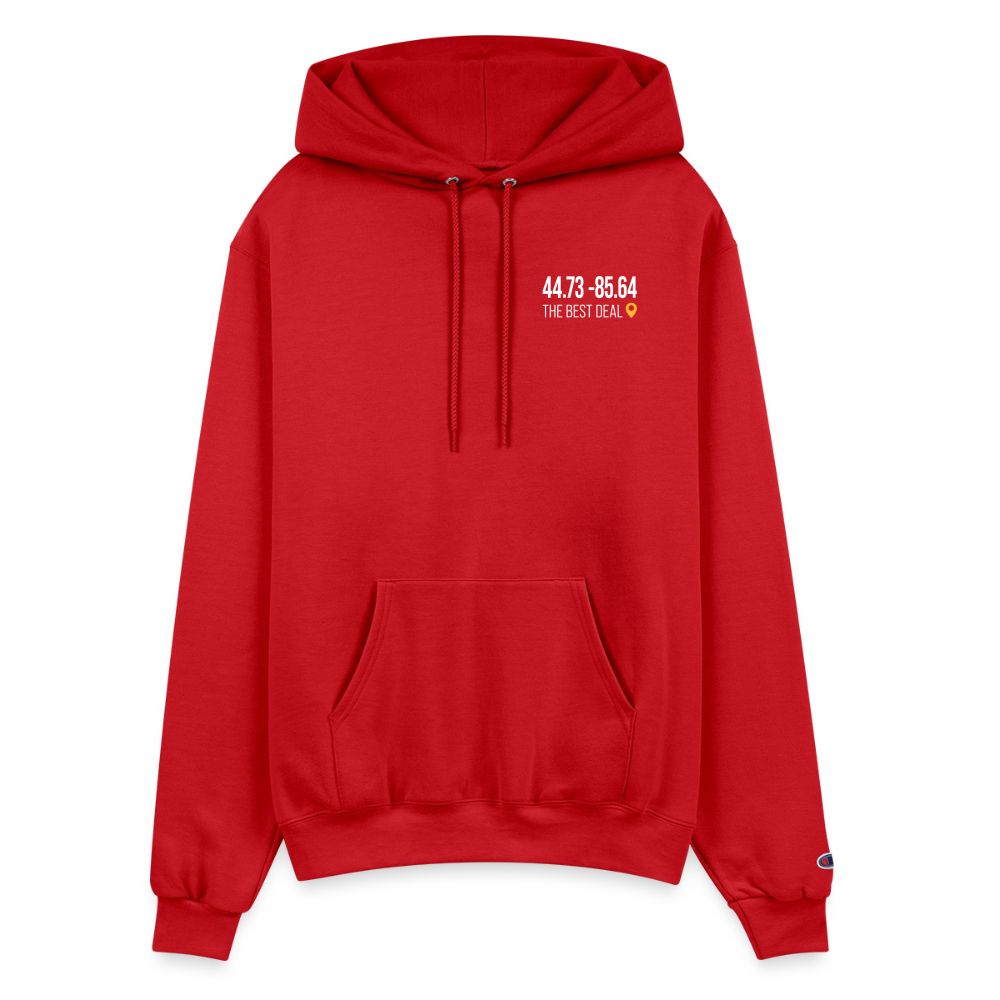 Champion Unisex Powerblend Hoodie - Scarlet
