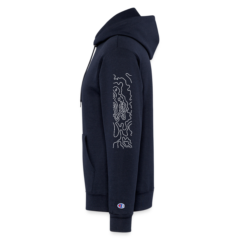 Champion Unisex Powerblend Hoodie - navy