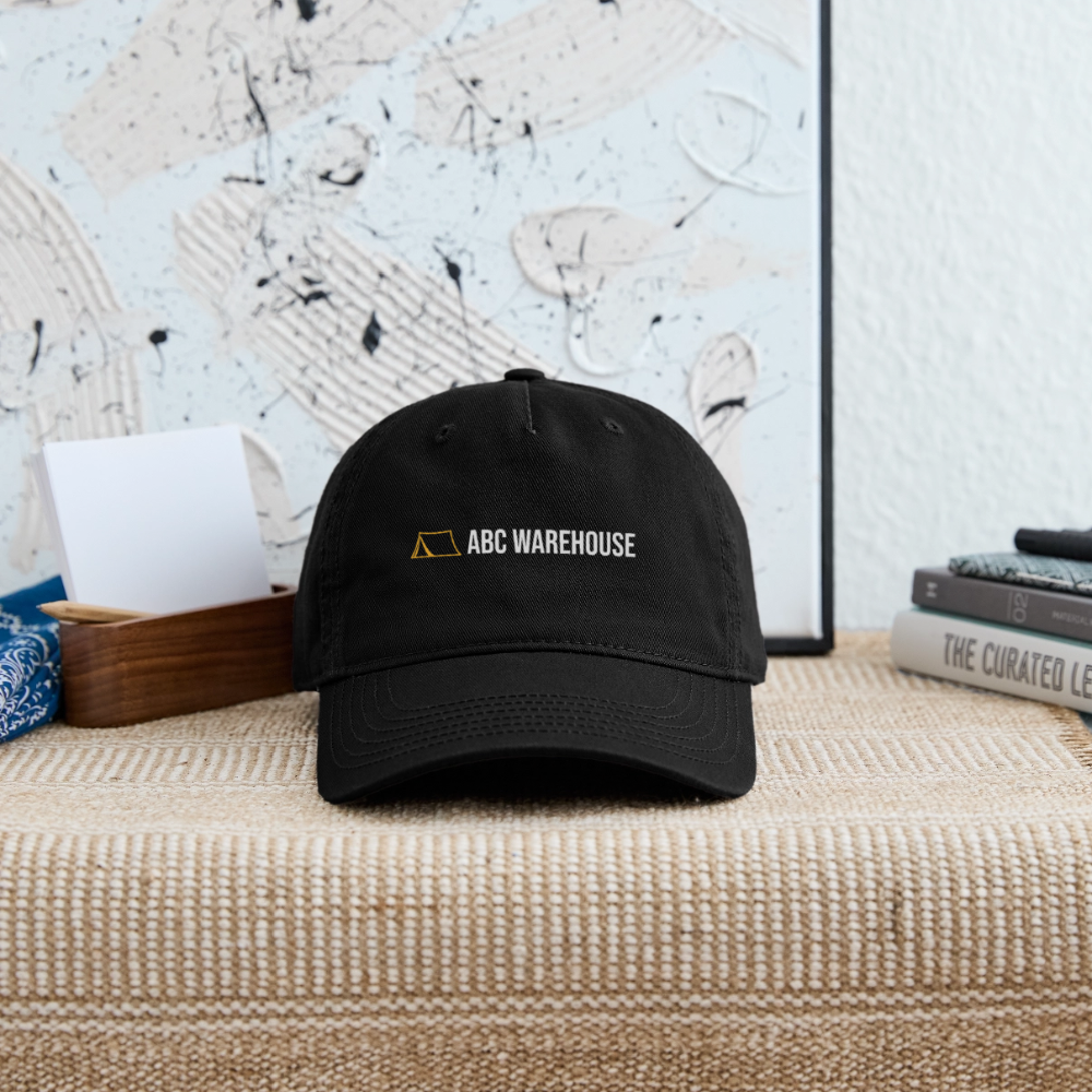 Organic Baseball Cap - black