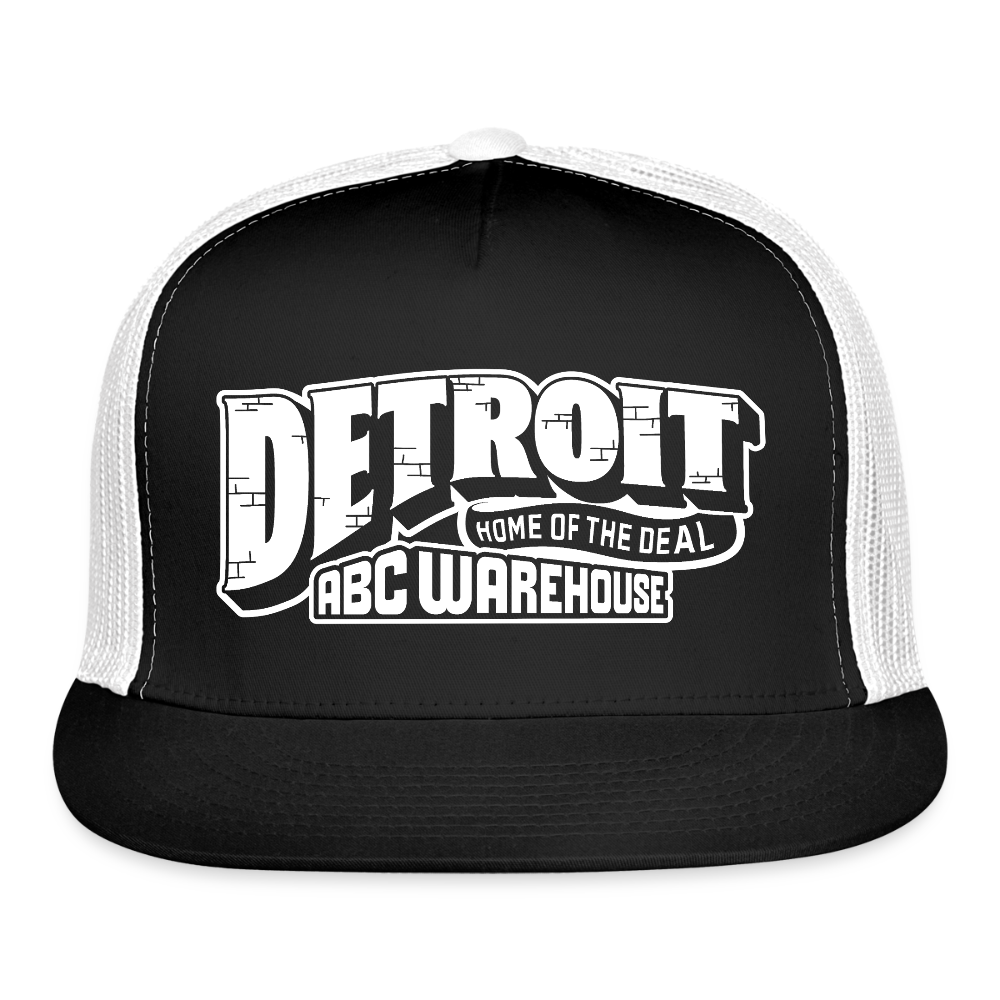 Detroit Trucker Hat - black/white