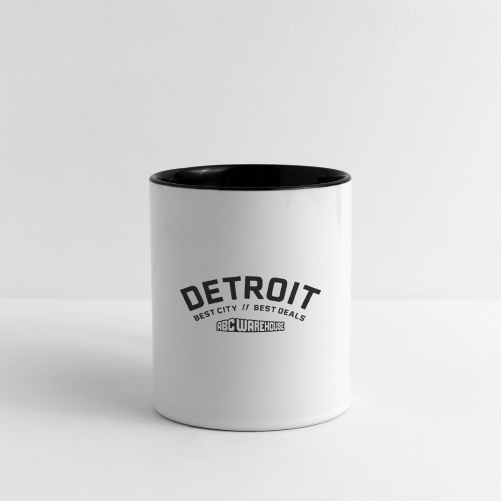 Contrast Coffee Mug - white/black