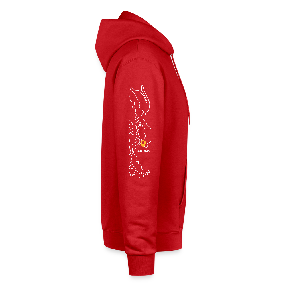 Champion Unisex Powerblend Hoodie - Scarlet