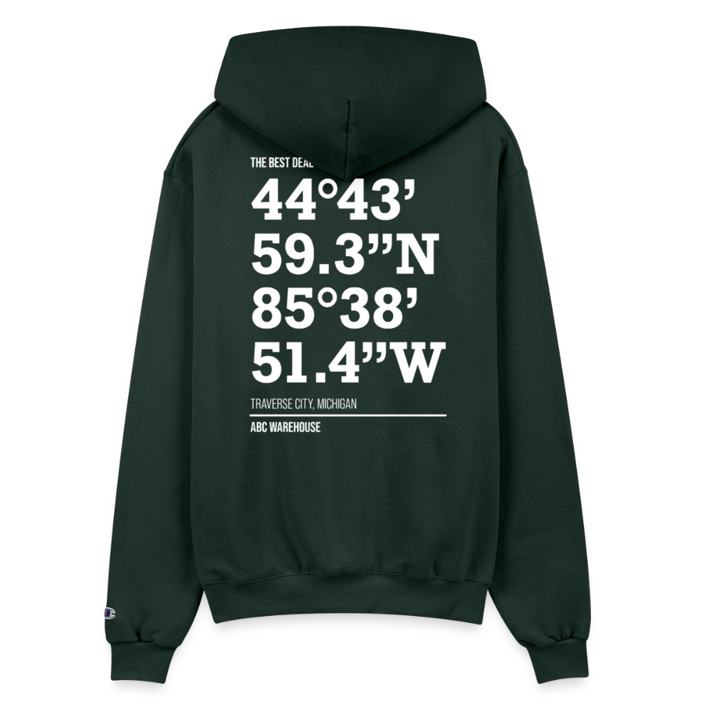 Champion Unisex Powerblend Hoodie - Dark Green