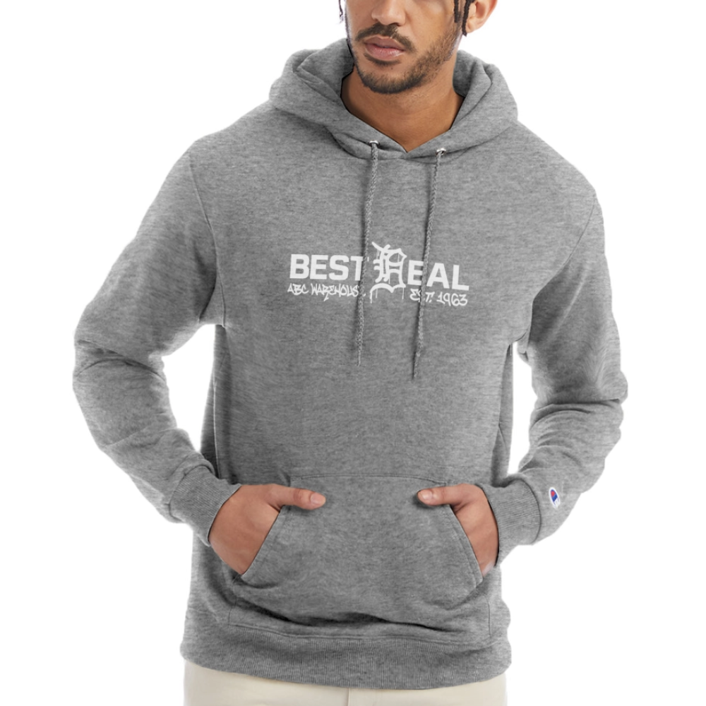 Champion Powerblend Hoodie - Best Deal - heather gray