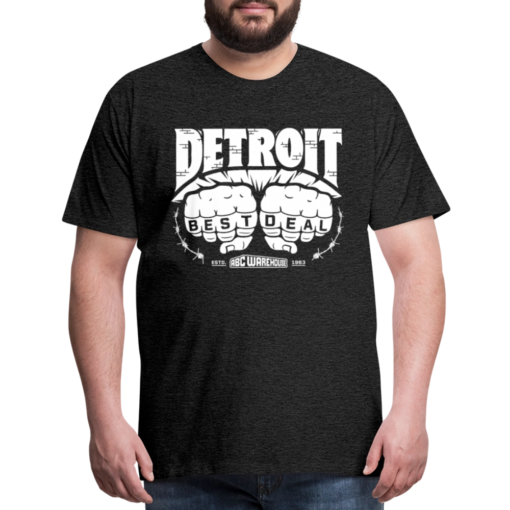 Men's Premium T-Shirt - Detroit Best Deal - charcoal grey
