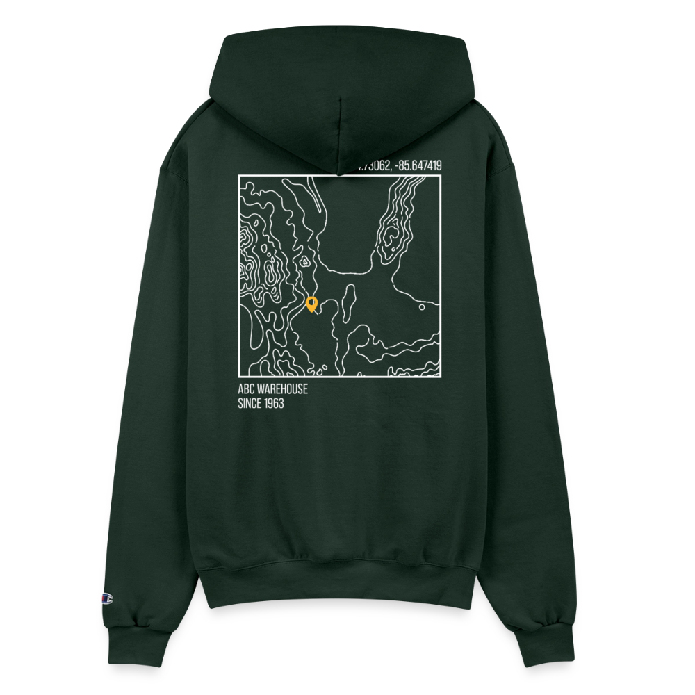 Champion Unisex Powerblend Hoodie - Dark Green