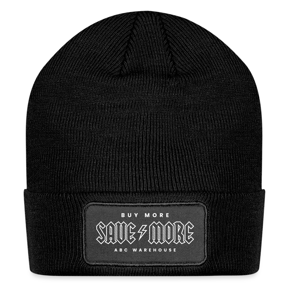 Patch Beanie - black