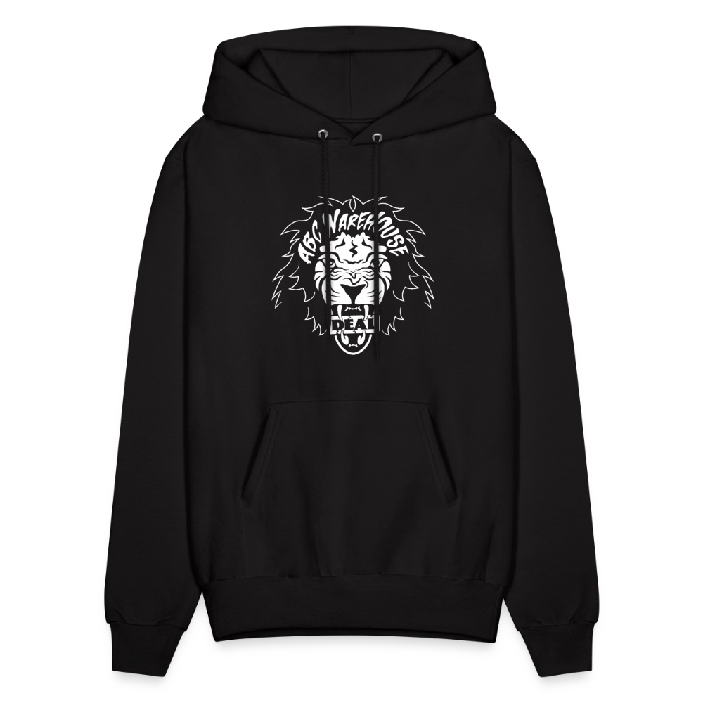 ABC Warehouse Men's Hoodie Lions Head - Deal - black