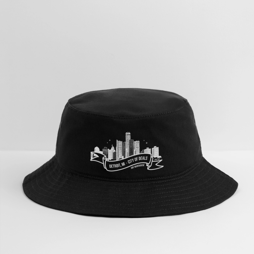 Bucket Hat - City of Deals - black