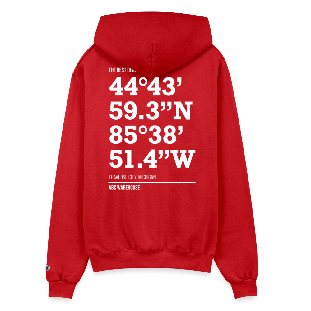 Champion Unisex Powerblend Hoodie - Scarlet