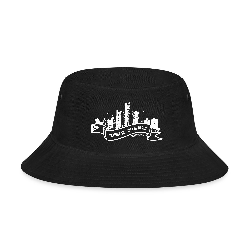 Bucket Hat - City of Deals - black