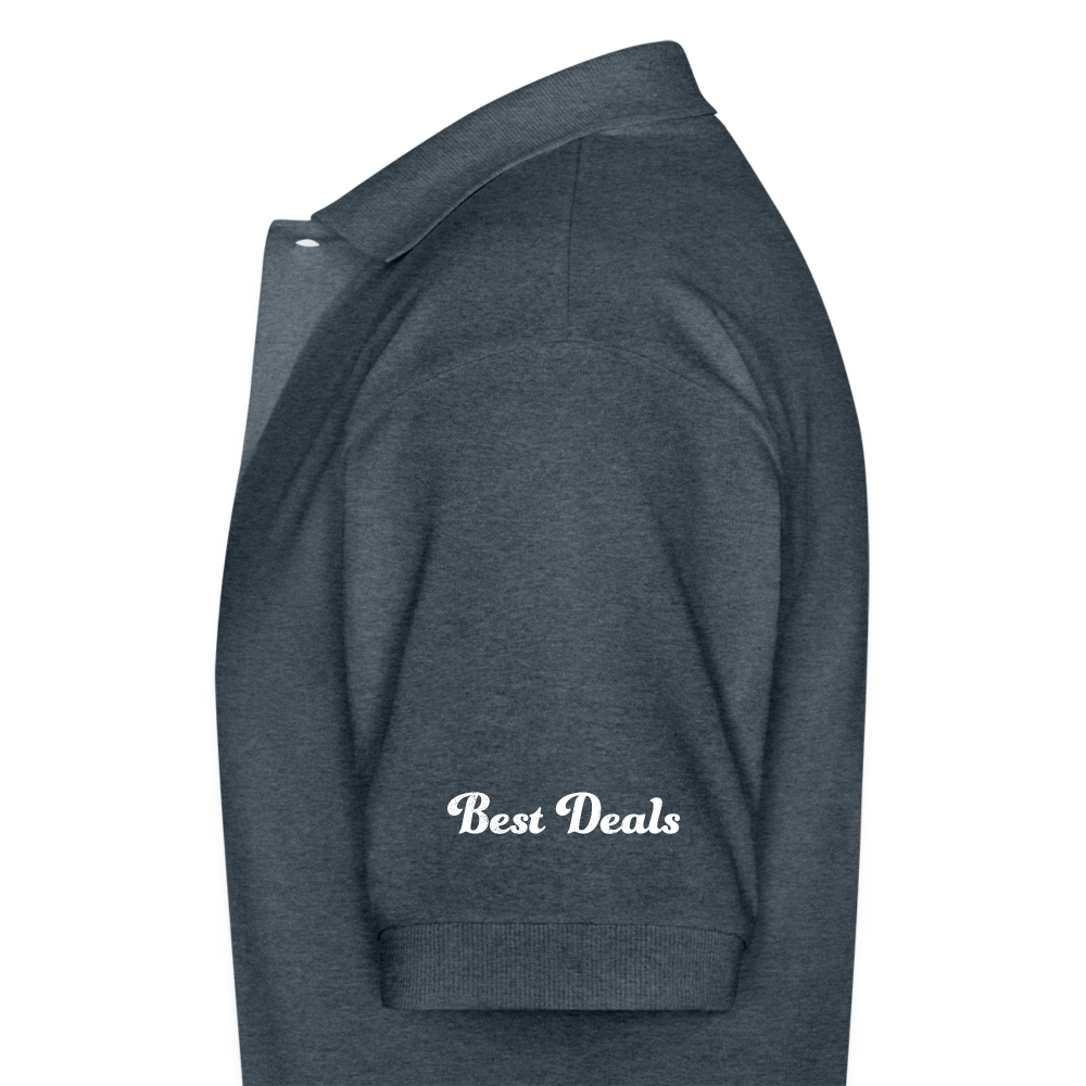 Poppin Polo Shirt - deep heather