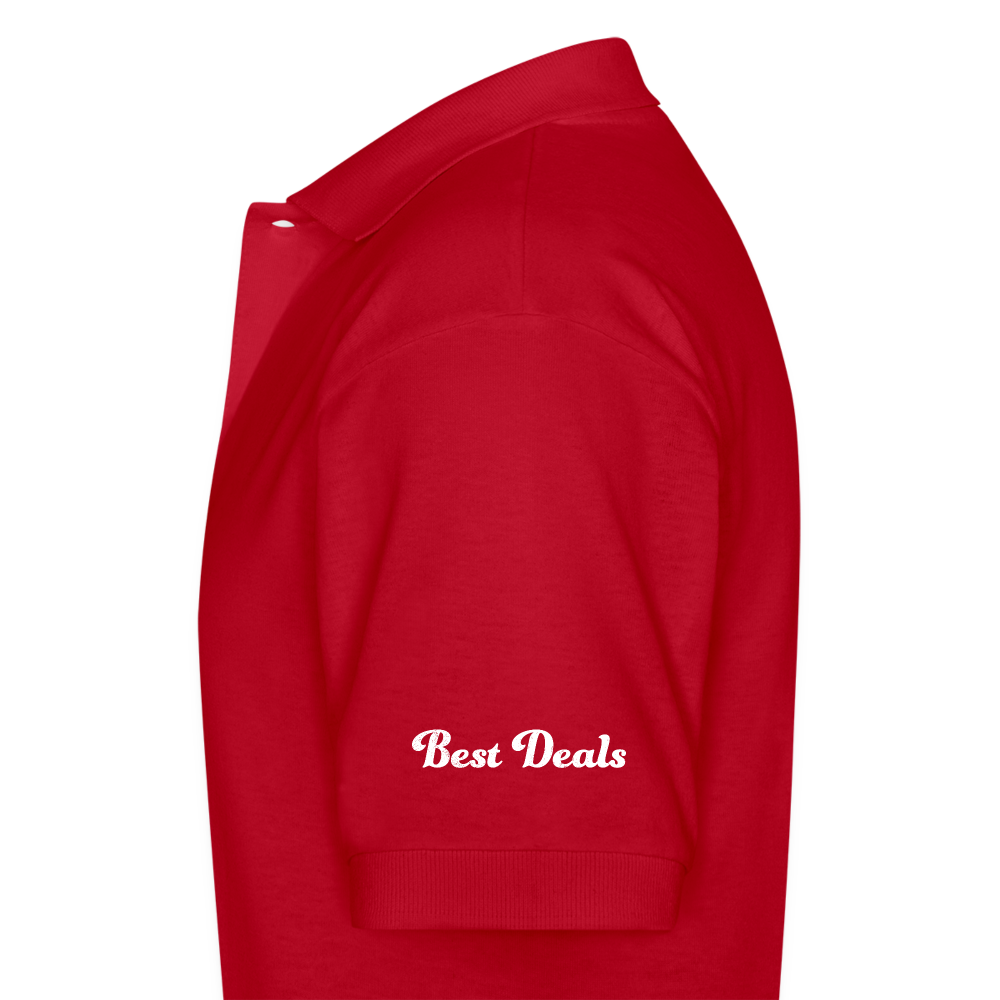 Poppin Polo Shirt - red