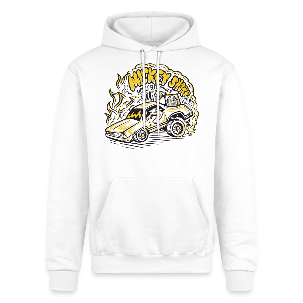 Champion Unisex Powerblend Hoodie - white
