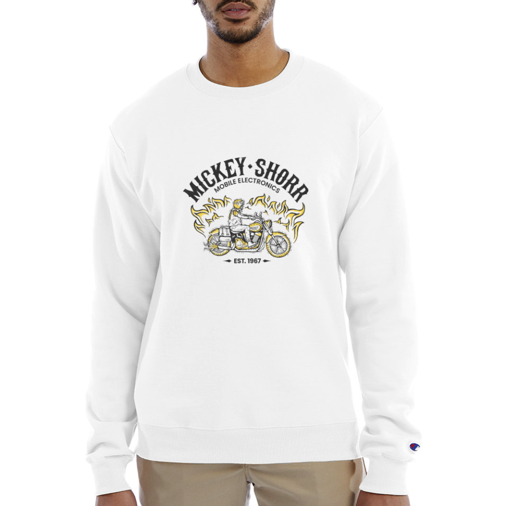 Champion Unisex Powerblend Sweatshirt - white
