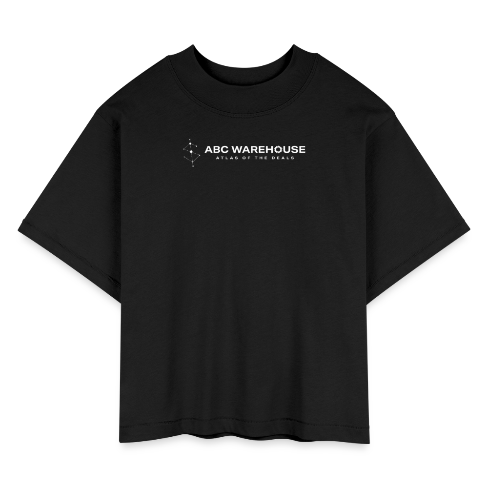 Women's Boxy Tee - black