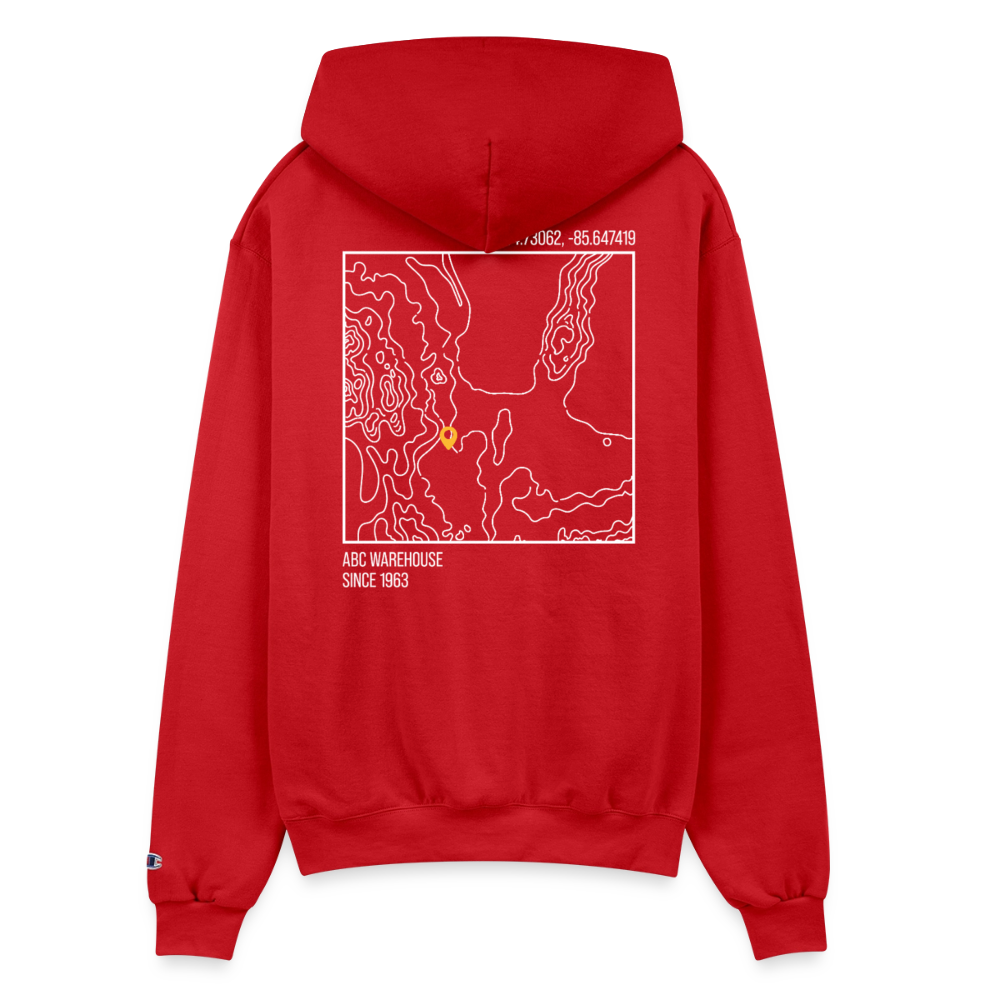 Champion Unisex Powerblend Hoodie - Scarlet