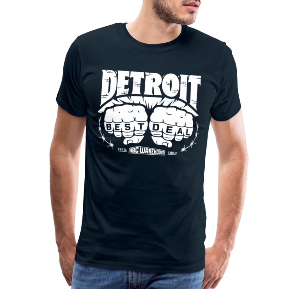 Men's Premium T-Shirt - Detroit Best Deal - deep navy