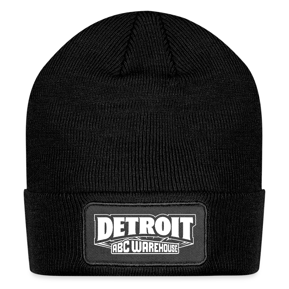 Patch Beanie - black