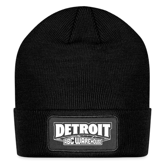 Patch Beanie - black