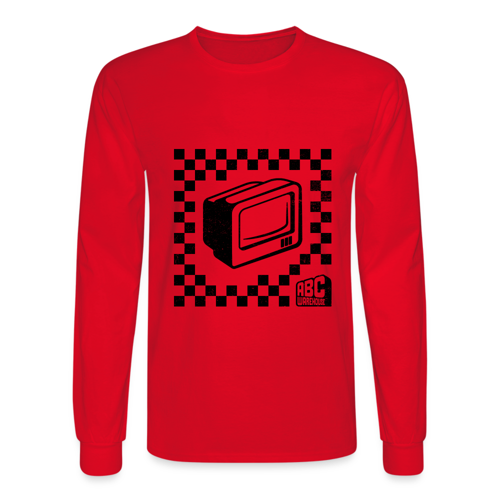 Men's Long Sleeve T-Shirt - red