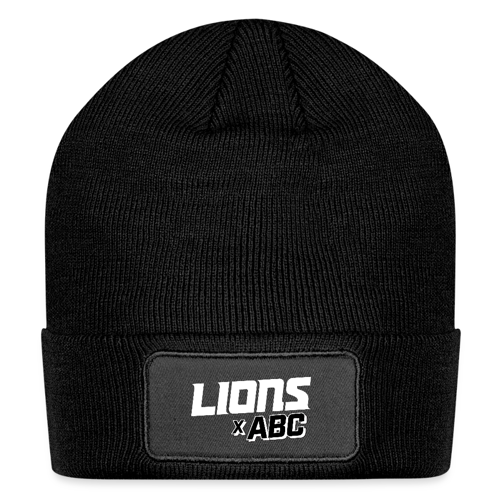 Detorit Lions x ABC Patch Beanie - black
