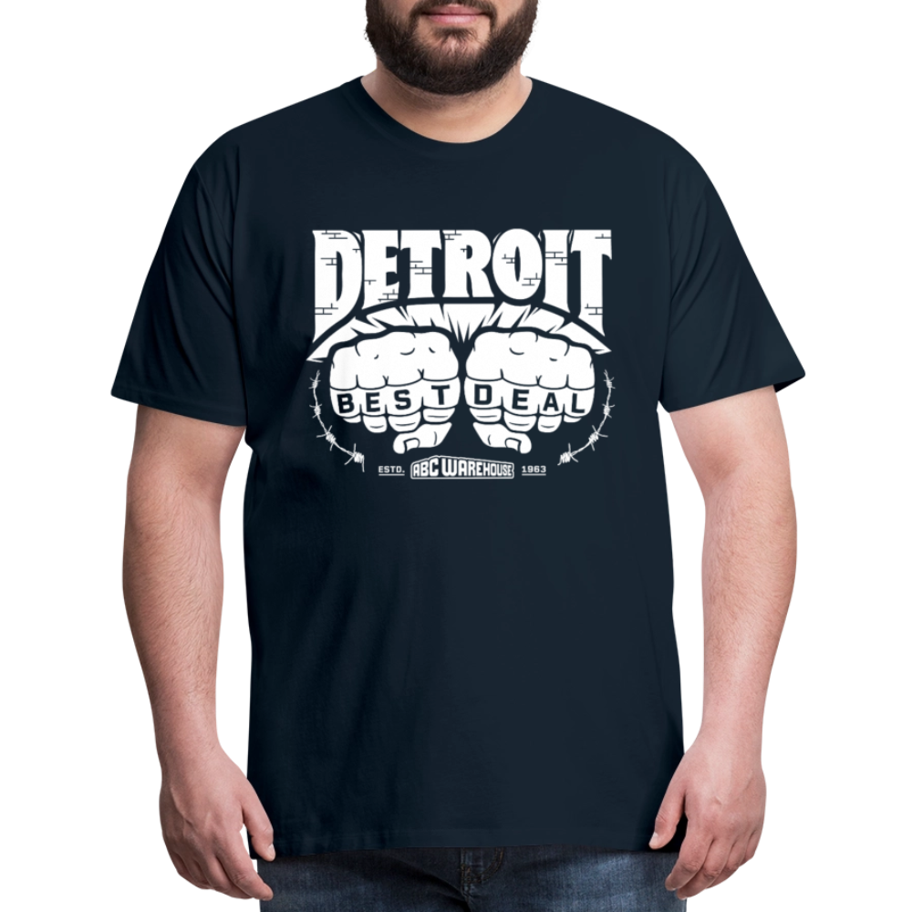 Men's Premium T-Shirt - Detroit Best Deal - deep navy