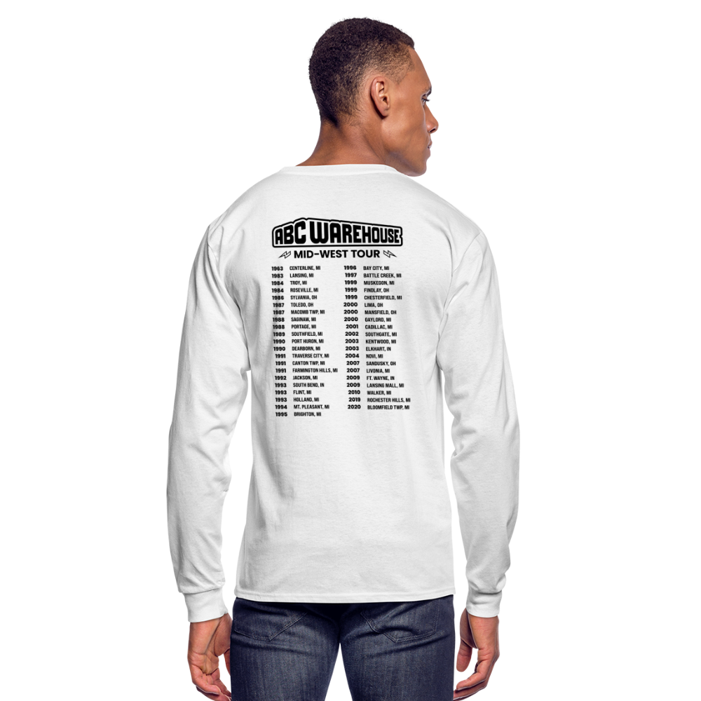 Men's Long Sleeve T-Shirt - white