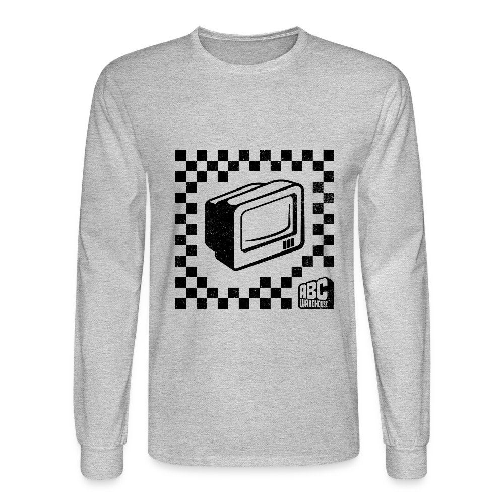 Men's Long Sleeve T-Shirt - heather gray