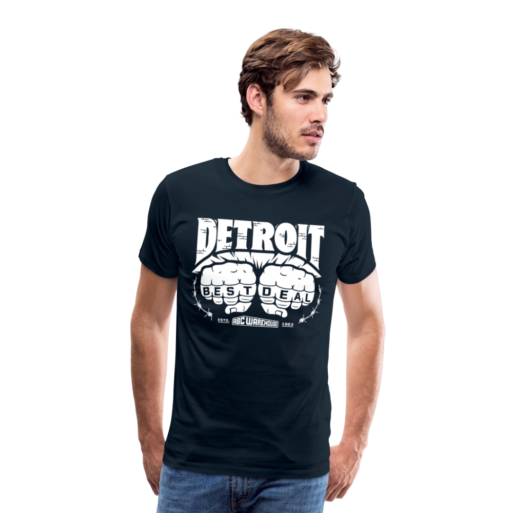 Men's Premium T-Shirt - Detroit Best Deal - deep navy