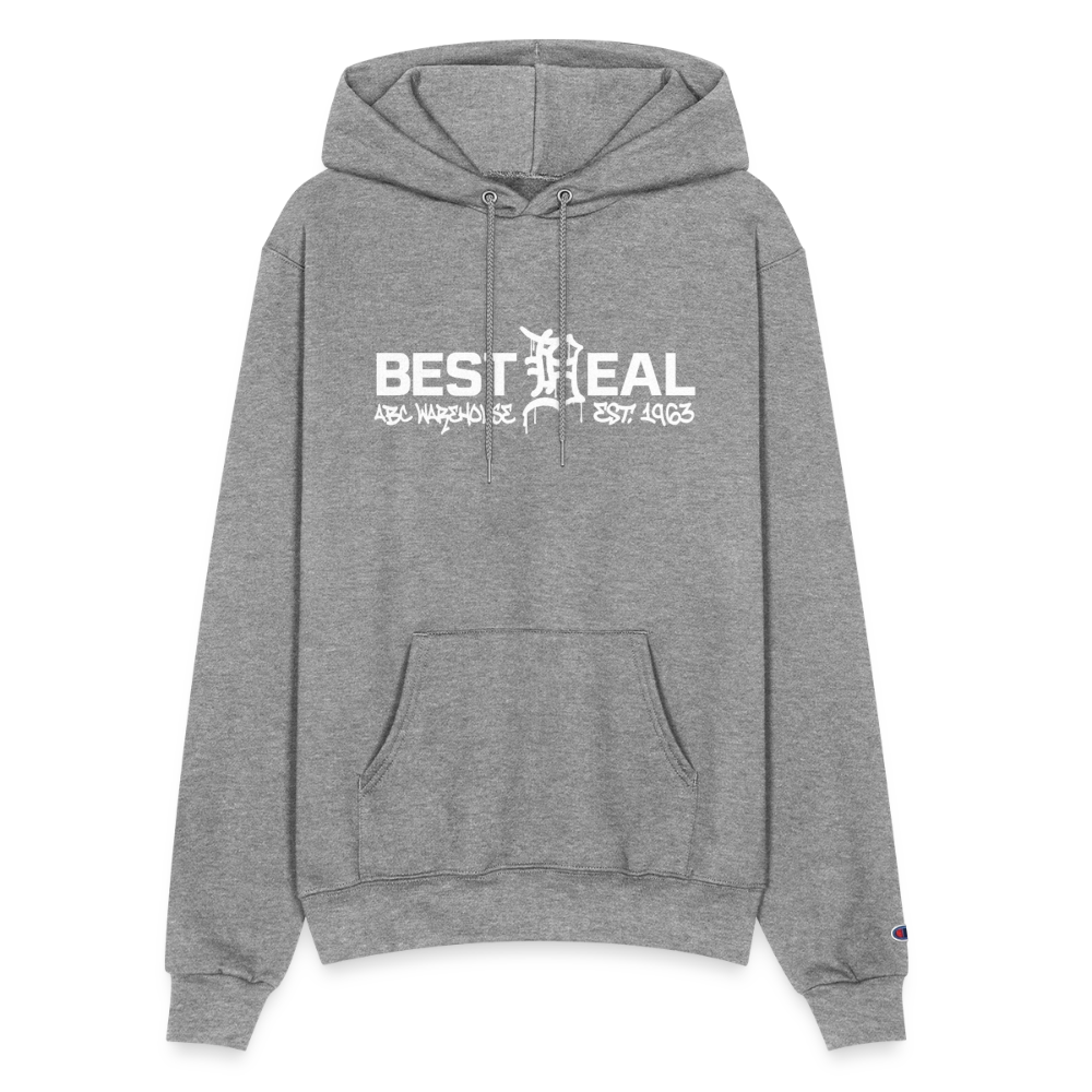 Champion Powerblend Hoodie - Best Deal - heather gray