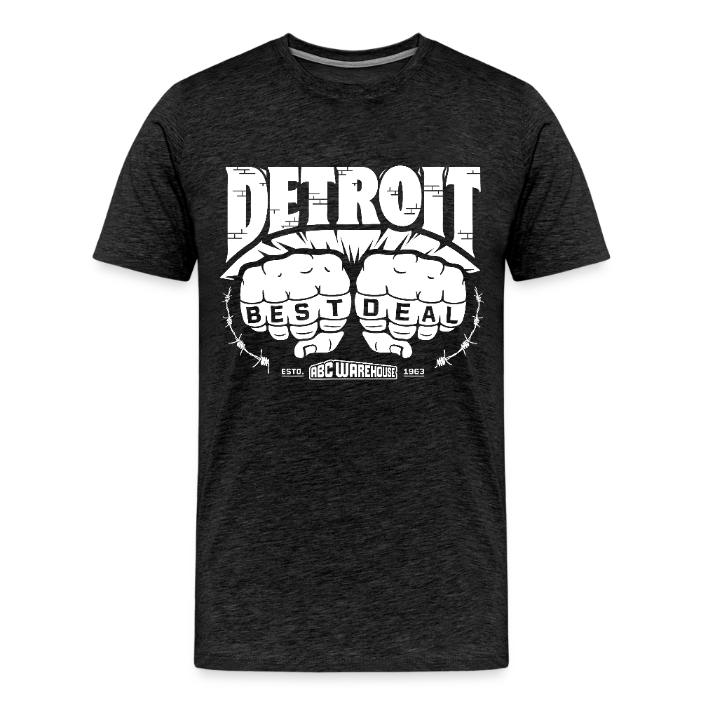 Men's Premium T-Shirt - Detroit Best Deal - charcoal grey