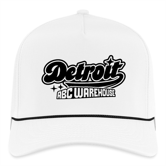 Detroit Rope Cap - white/black